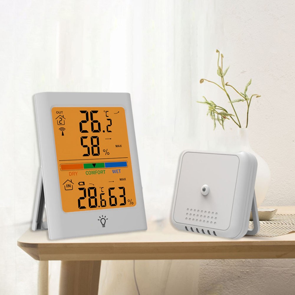 Hygrometer und Thermometer Funk Wetterstation mit wasserdichtem Gehäuse - Bild 17 von 27