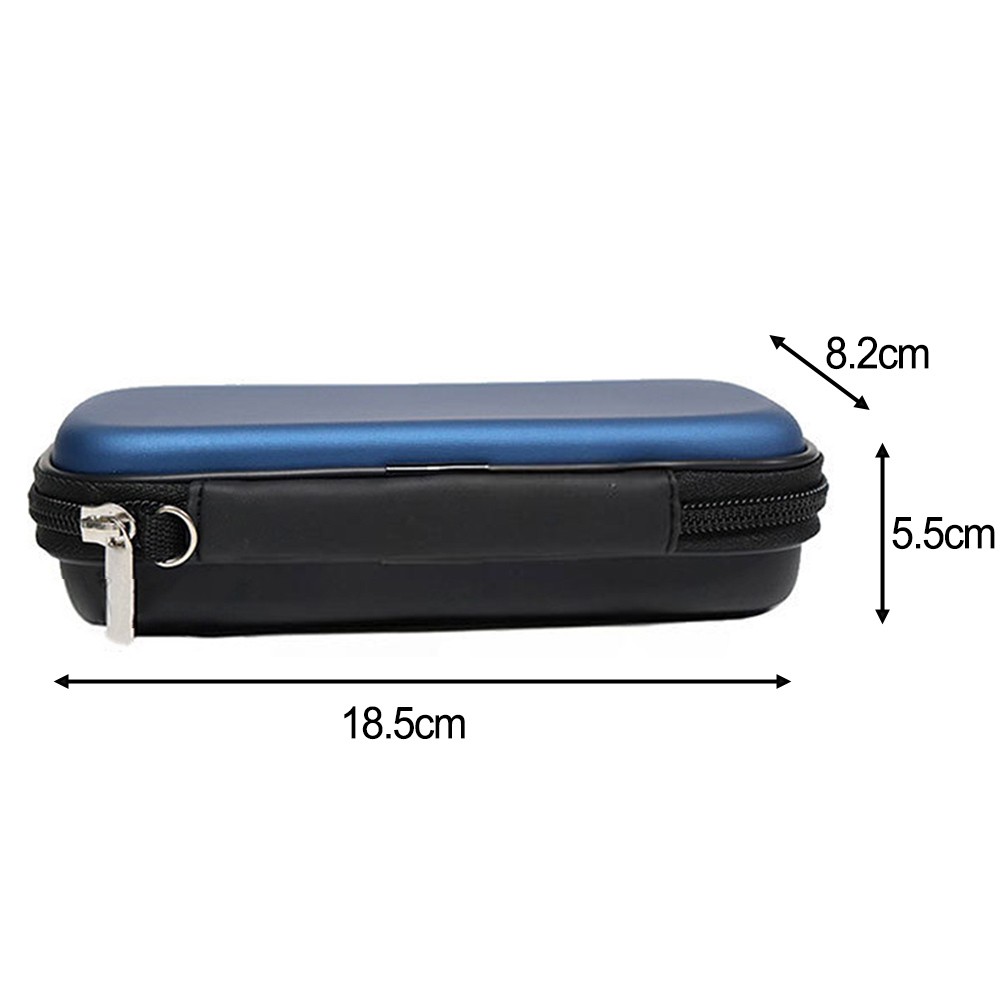 EVA Darts Storage Case Compact Size with Elastic Band and Support Base