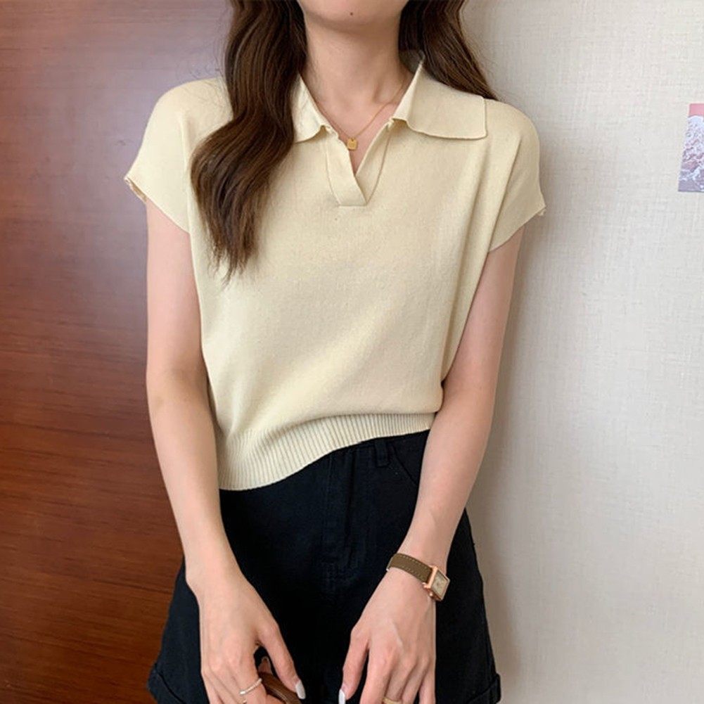 Short Sleeve T-shirt Casual Daily Wear Daily Casual Wear vendre Microelasticity