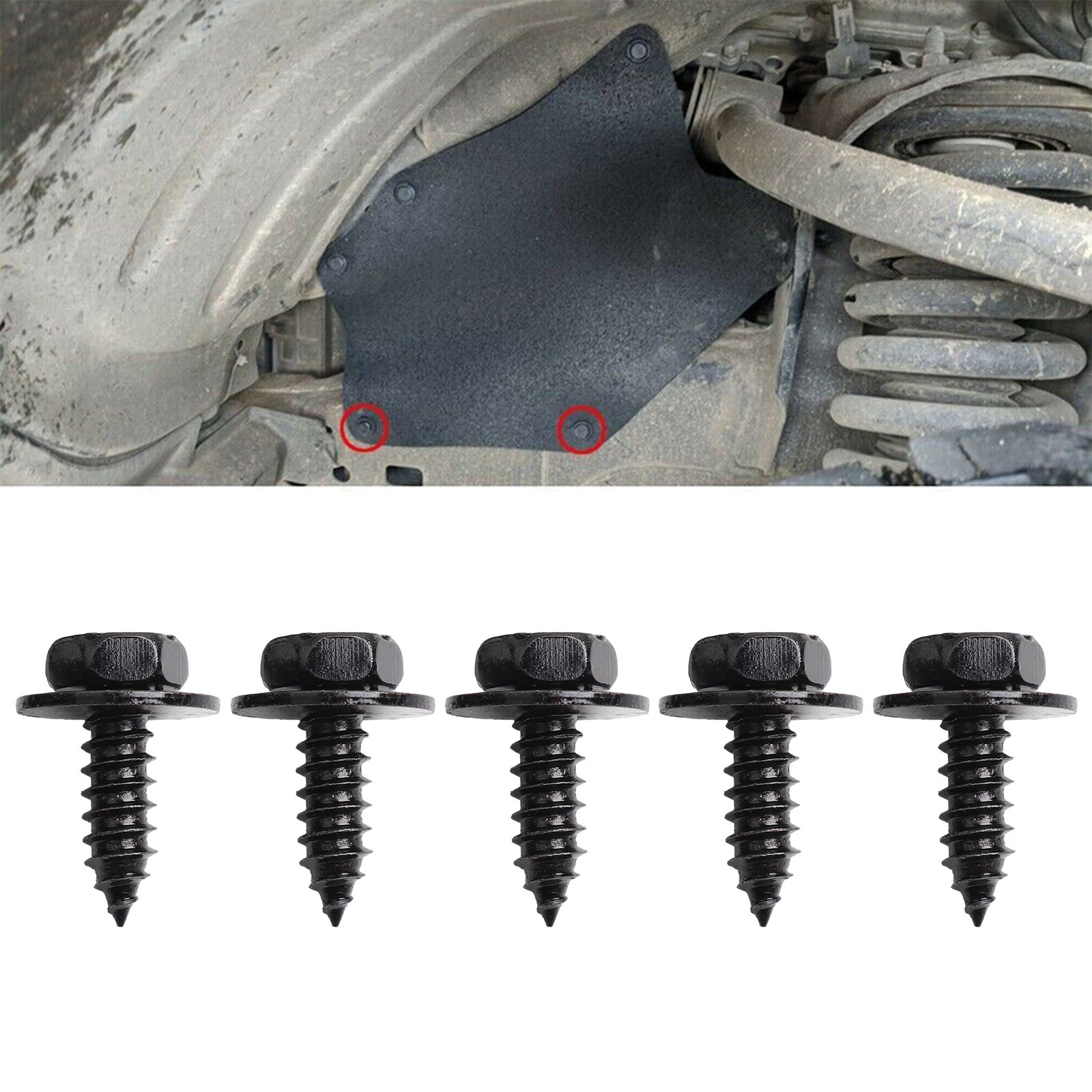 Black Bumper Fender Splash Seal for Toyota Easy Installation High Reliability - Picture 28 of 48