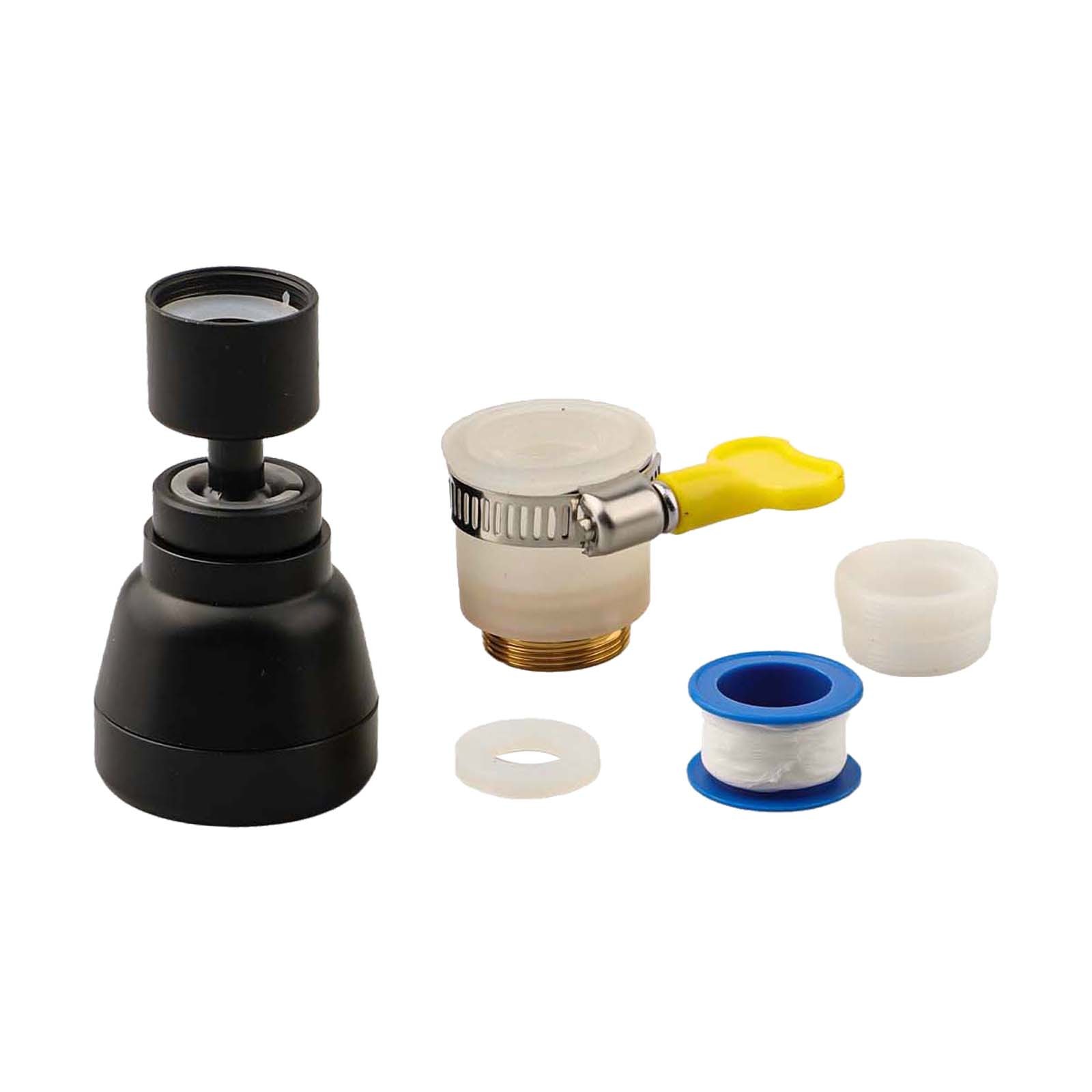 360?? Rotating Faucet Extender 3 Modes Water Saver Nozzle for Efficient Kitchen