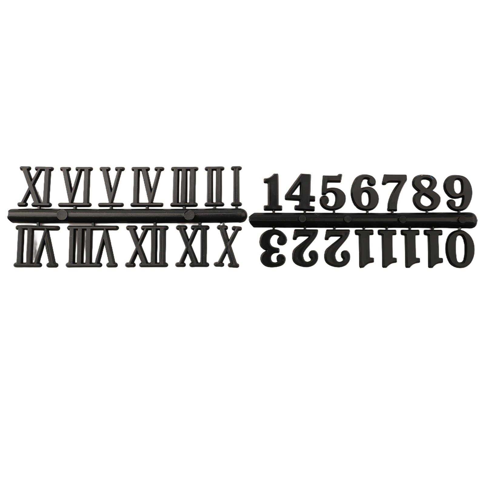 Quartz Wall Clock Movement Set 5PCS Includes Pointers and Number Cards