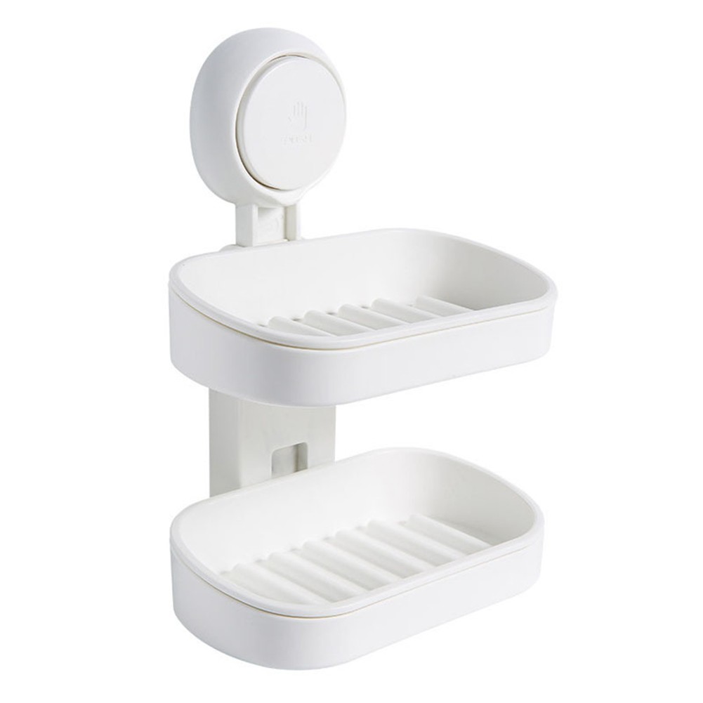 Ventosa Baño Jabonero Fácil Instalación Ahorro Espacio Solución Almacenamiento - Imagen 25 de 48