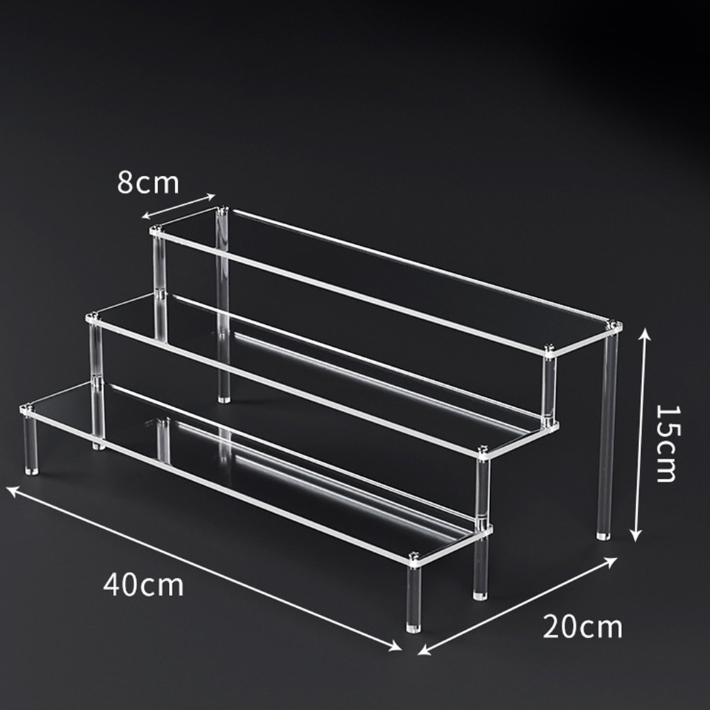 Stylish Transparent Acrylic Display Stand for Jewelry and Perfume Organization - Picture 23 of 50