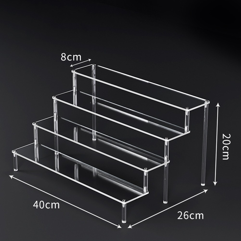 Stylish Transparent Acrylic Display Stand for Jewelry and Perfume Organization - Picture 36 of 50