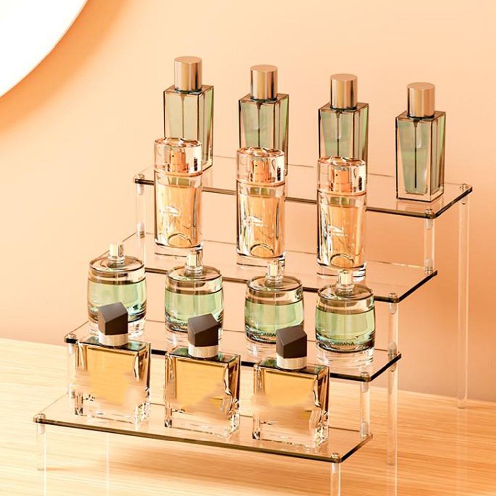 Stylish Transparent Acrylic Display Stand for Jewelry and Perfume Organization - Picture 33 of 50