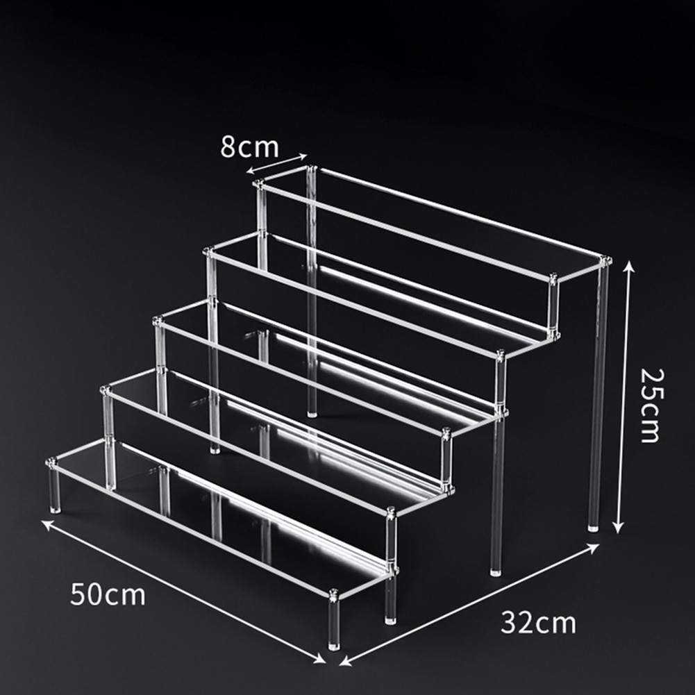 Stylish Transparent Acrylic Display Stand for Jewelry and Perfume Organization - Picture 50 of 50