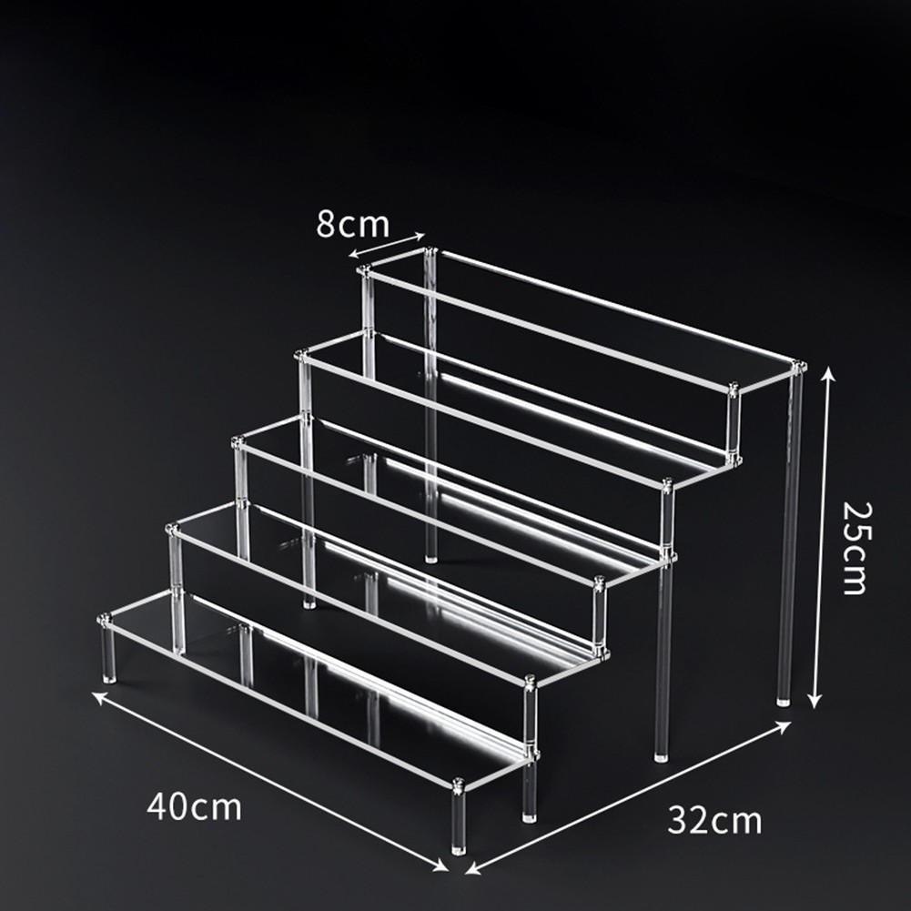 Stylish Transparent Acrylic Display Stand for Jewelry and Perfume Organization - Picture 47 of 50