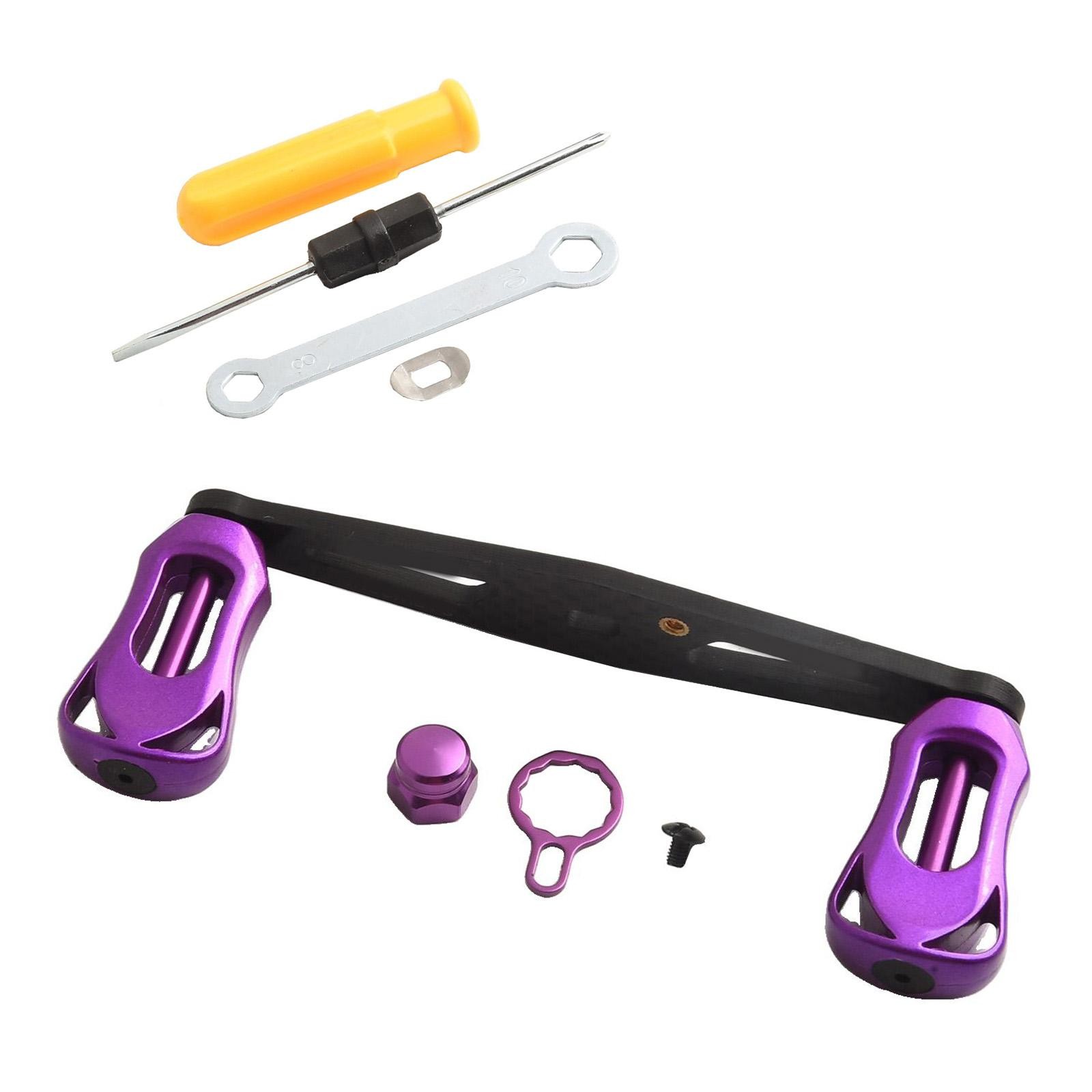 Manico a bilanciere leggero 16 g per mulinelli baitcasting design fibra di carbonio - Foto 66 di 73