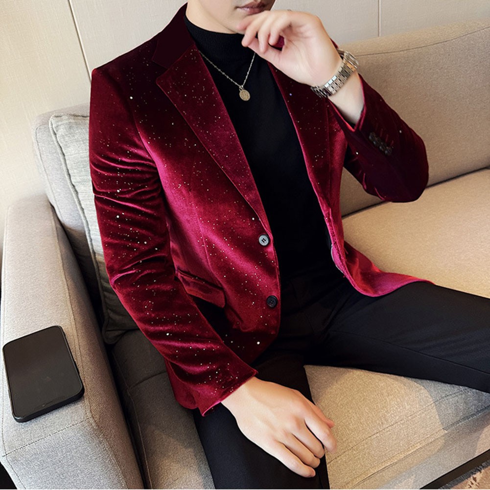 Noble Men's Spring Autumn Jacket Made of Luxurious Fabric with Unique Prints - Picture 17 of 66