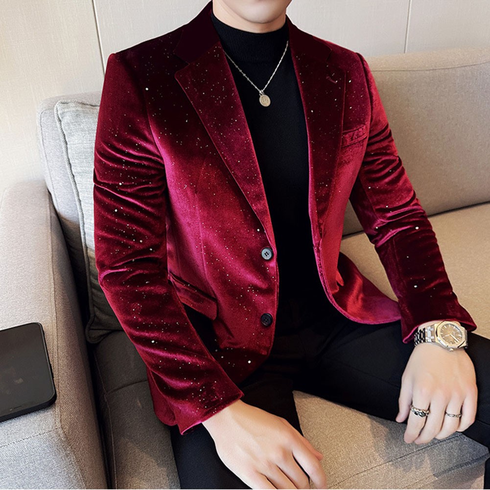 Noble Men's Spring Autumn Jacket Made of Luxurious Fabric with Unique Prints - Picture 15 of 66