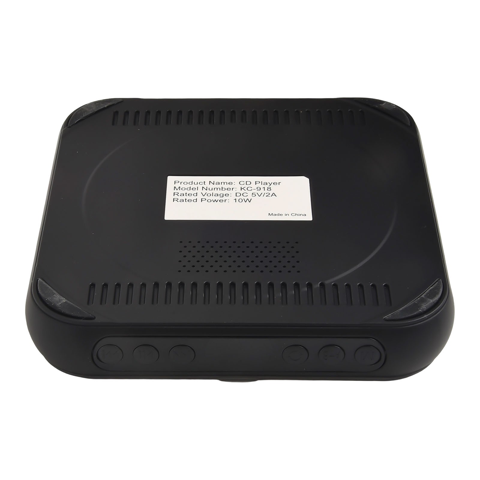 Dust Resistant Compact Portable CD Player With Wireless Connectivity Options - Photo 21/25