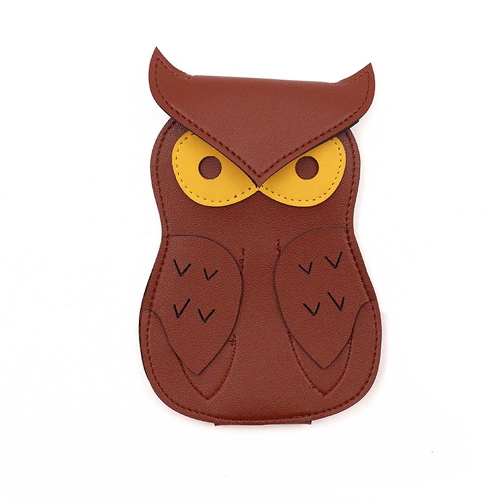 Guitarrists Choice Unico Gufo Design Pick Holder realizzato in pelle premium - Picture 14 of 15