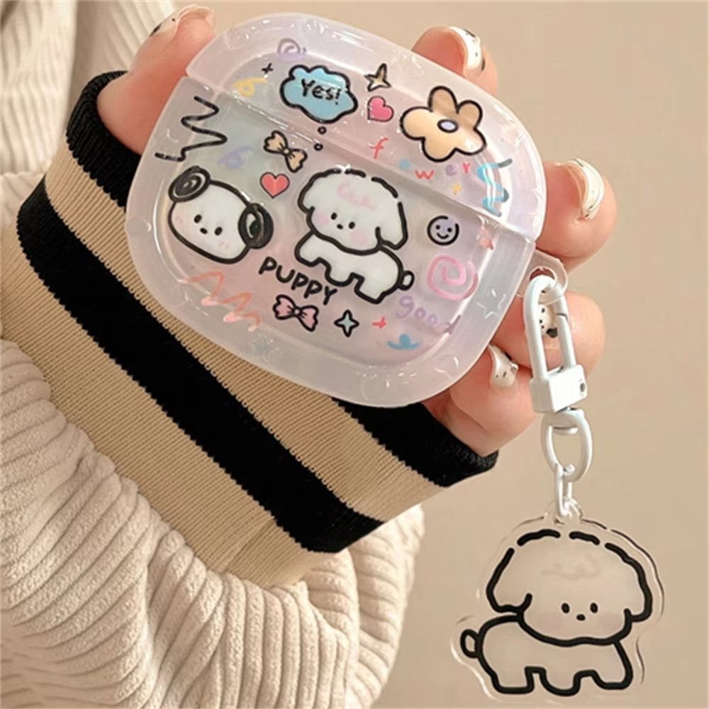 Linda y funcional funda protectora para auriculares diseñada para usuarios de AirPods - Imagen 29 de 29