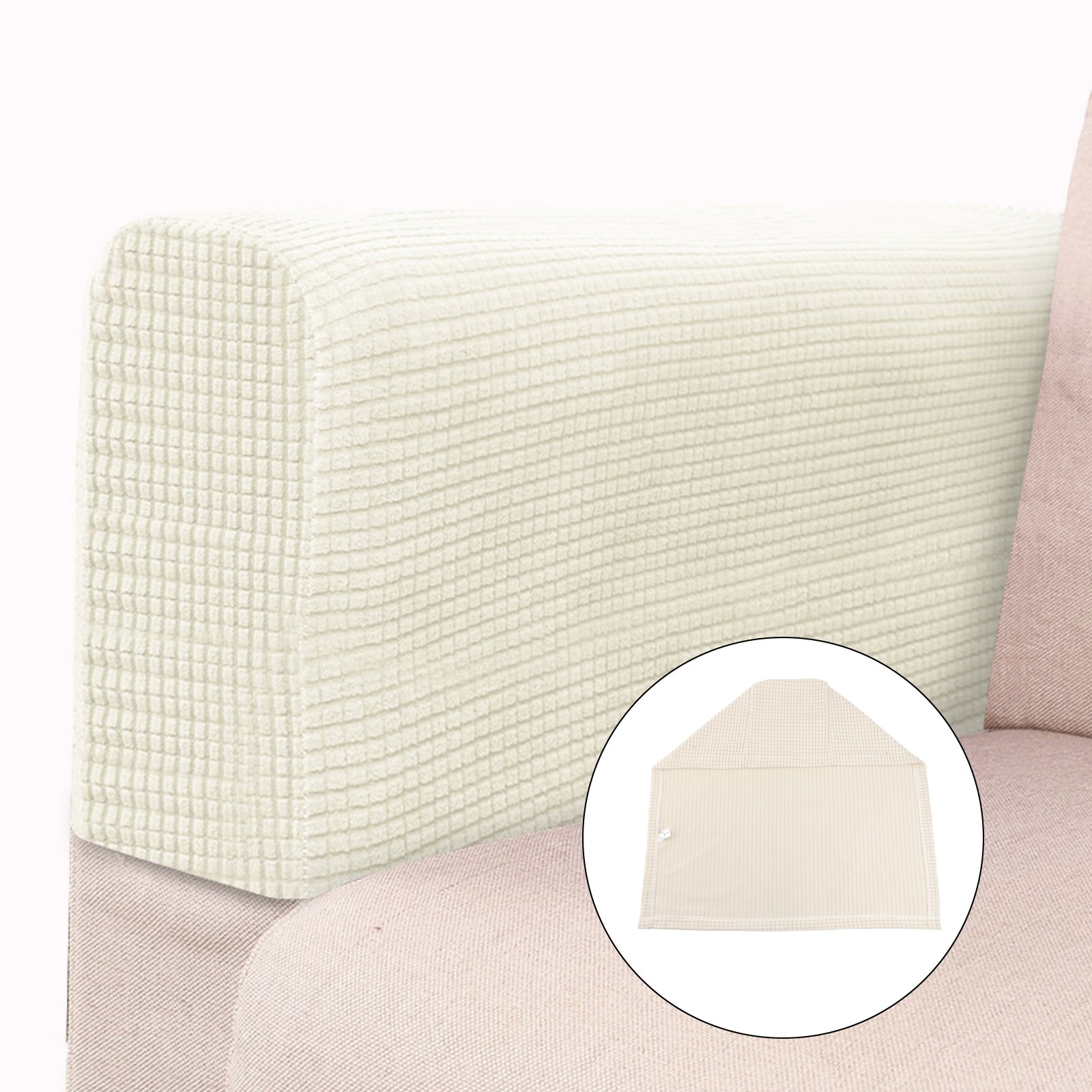 Schützende Sofa Armlehnen weicher Stoffbezug stilvolles und funktionales Design - Bild 40 von 78