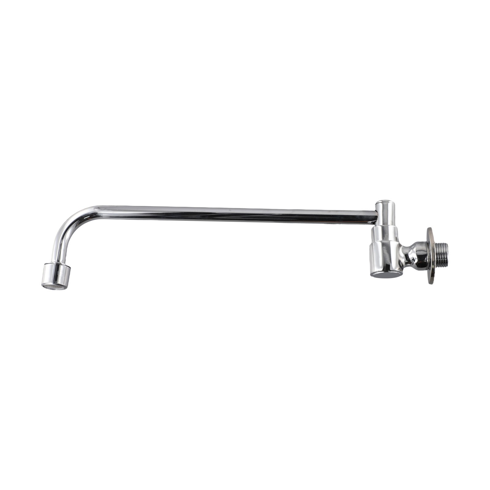 Wandmontage Schwenk Wasserhahn für Küche Gewerbe Kupfer Silber Farbe - Bild 37 von 44