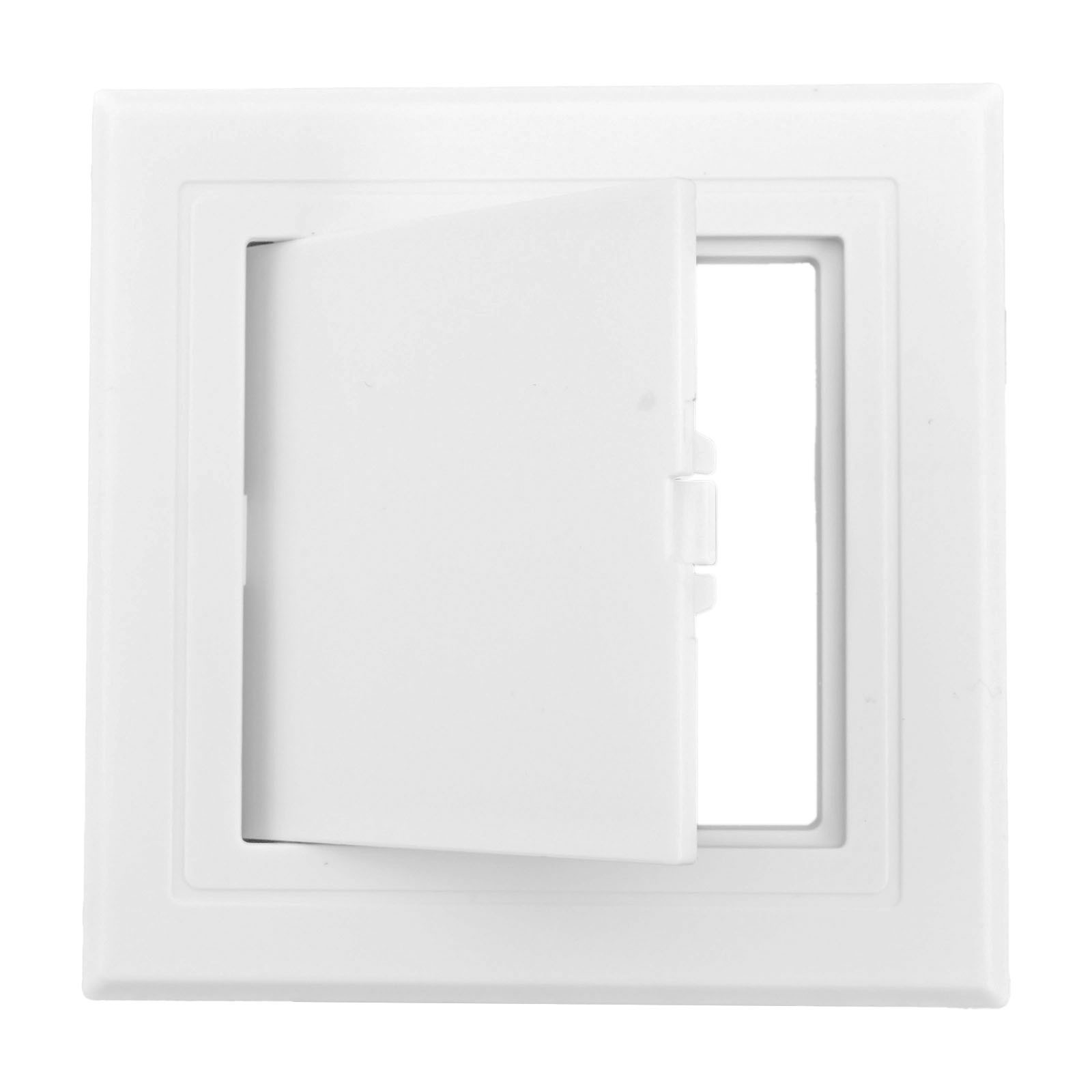 Sleek White ABS Ceiling Access Panel for Plumbing and Electrical Systems