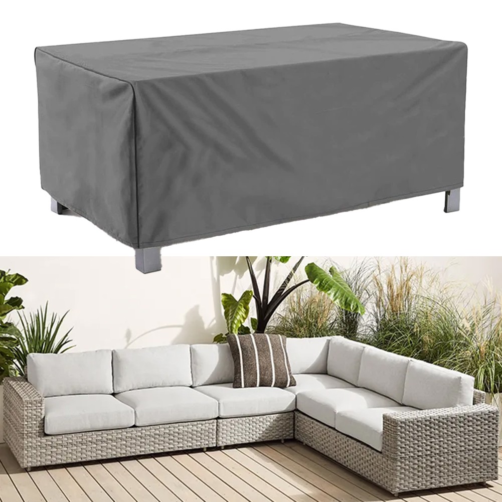 Heavy Duty Outdoor Table And Chair Covers Rectangular Waterproof Patio  Furniture Covers Heavy Duty 420D Oxford Rectangular Table Chair Protection, image size:1001x1001