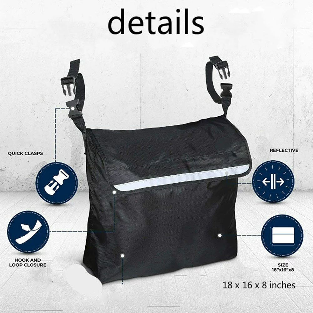 Clever gestaltete wasserabweisende Tasche für alltägliche Mobilitätsherausfor - Bild 19 von 21