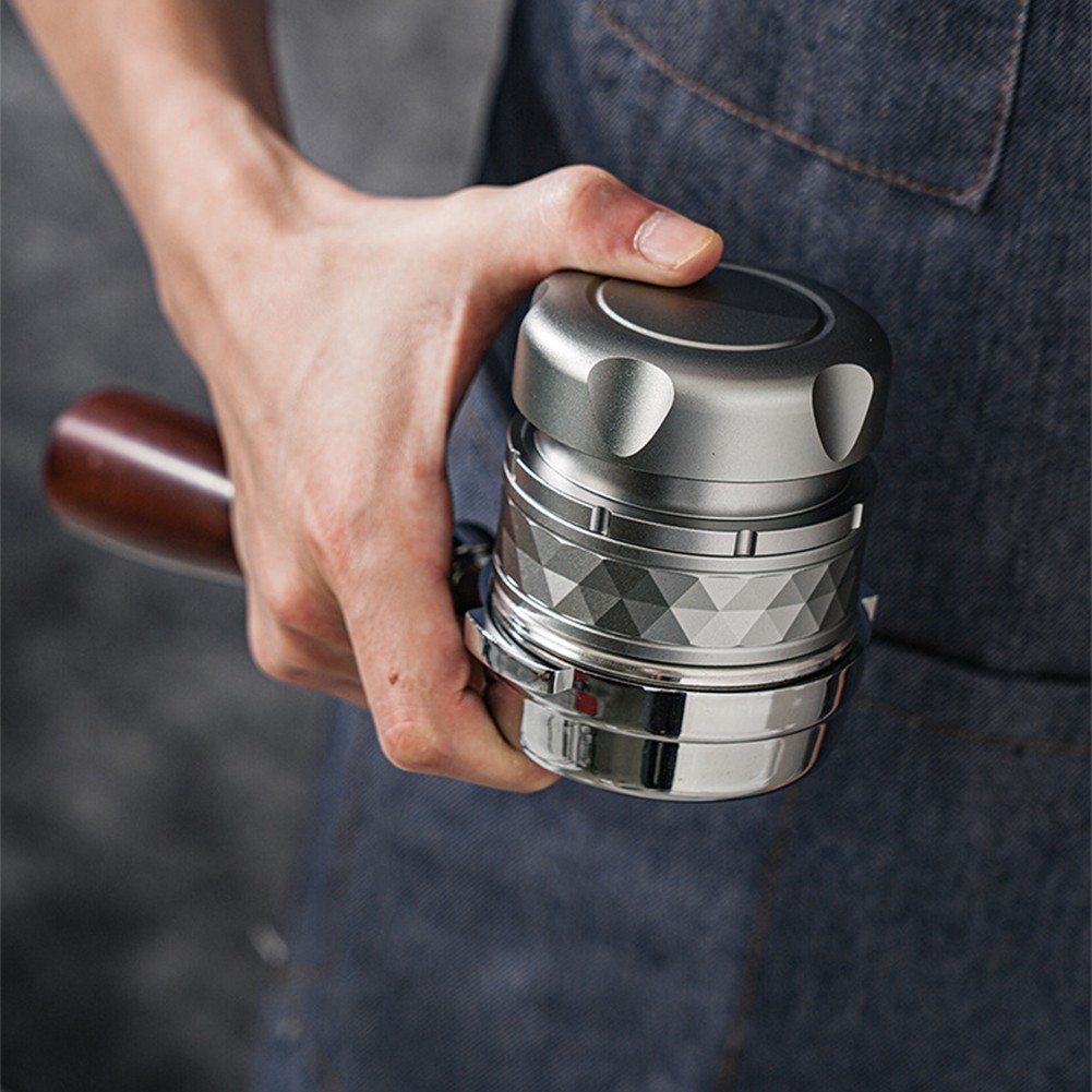 Edelstahl Espresso-Tamper – Profi-Kaffeestampfer Für Perfekten Kaffee Zu Hause (41 Mm)