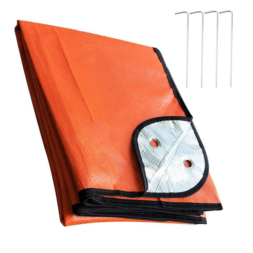 Portable Insulated Tarp for Outdoor Camping and Survival 82 7x59 1inch - Picture 16 of 25