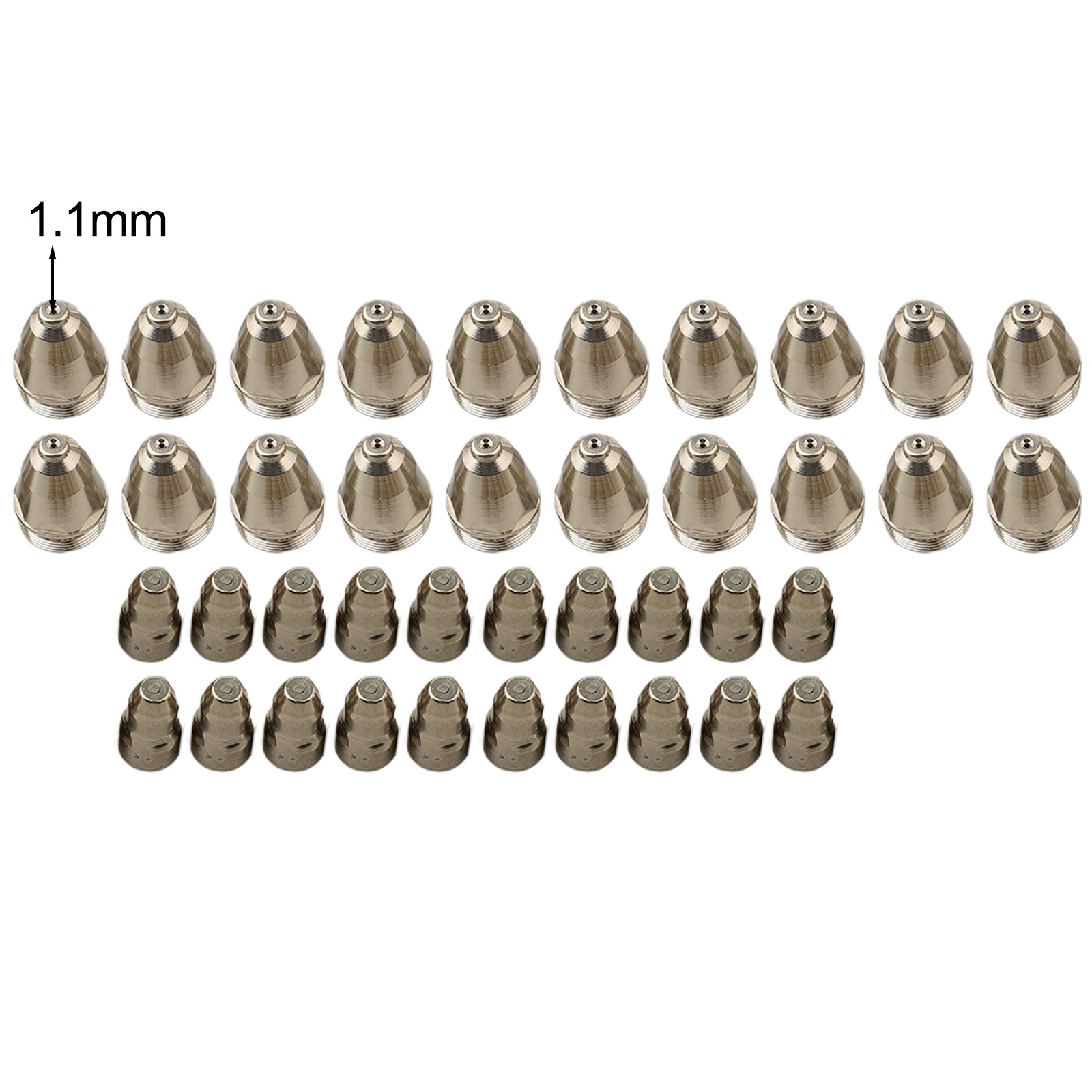 Reliable Performance Plasma Cutting Accessory Set 40 pcs for P80 Torch