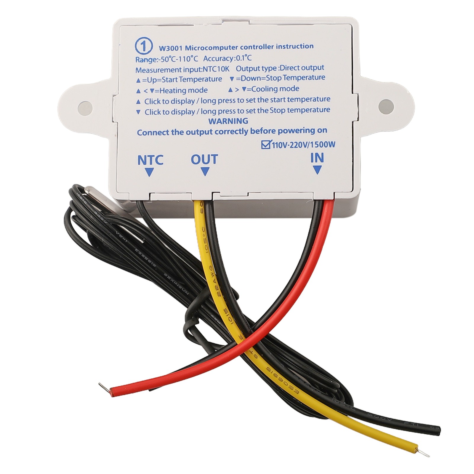 Aquarium Compatible Digital Thermostat Switch For XHW3001 with Probe 2 PC - Picture 22 of 28