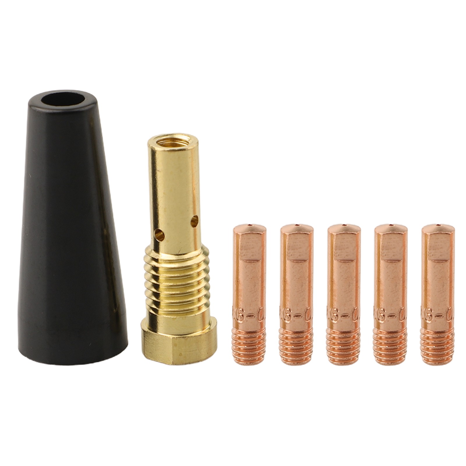 Complete 7PK Nozzle Tip Kit for MIG Welder for Flux Core Welding Projects