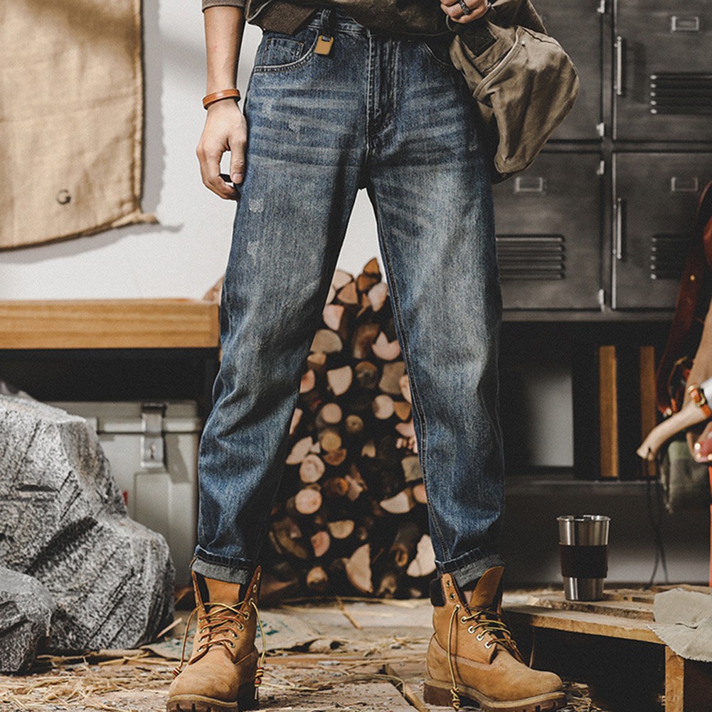 Slim Fit Straight Leg Jeans für Komfort und Stil zu jeder Jahreszeit - Bild 18 von 84