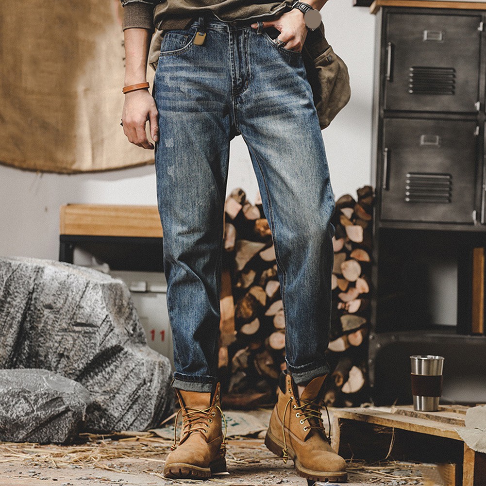 Slim Fit Straight Leg Jeans für Komfort und Stil zu jeder Jahreszeit - Bild 13 von 84