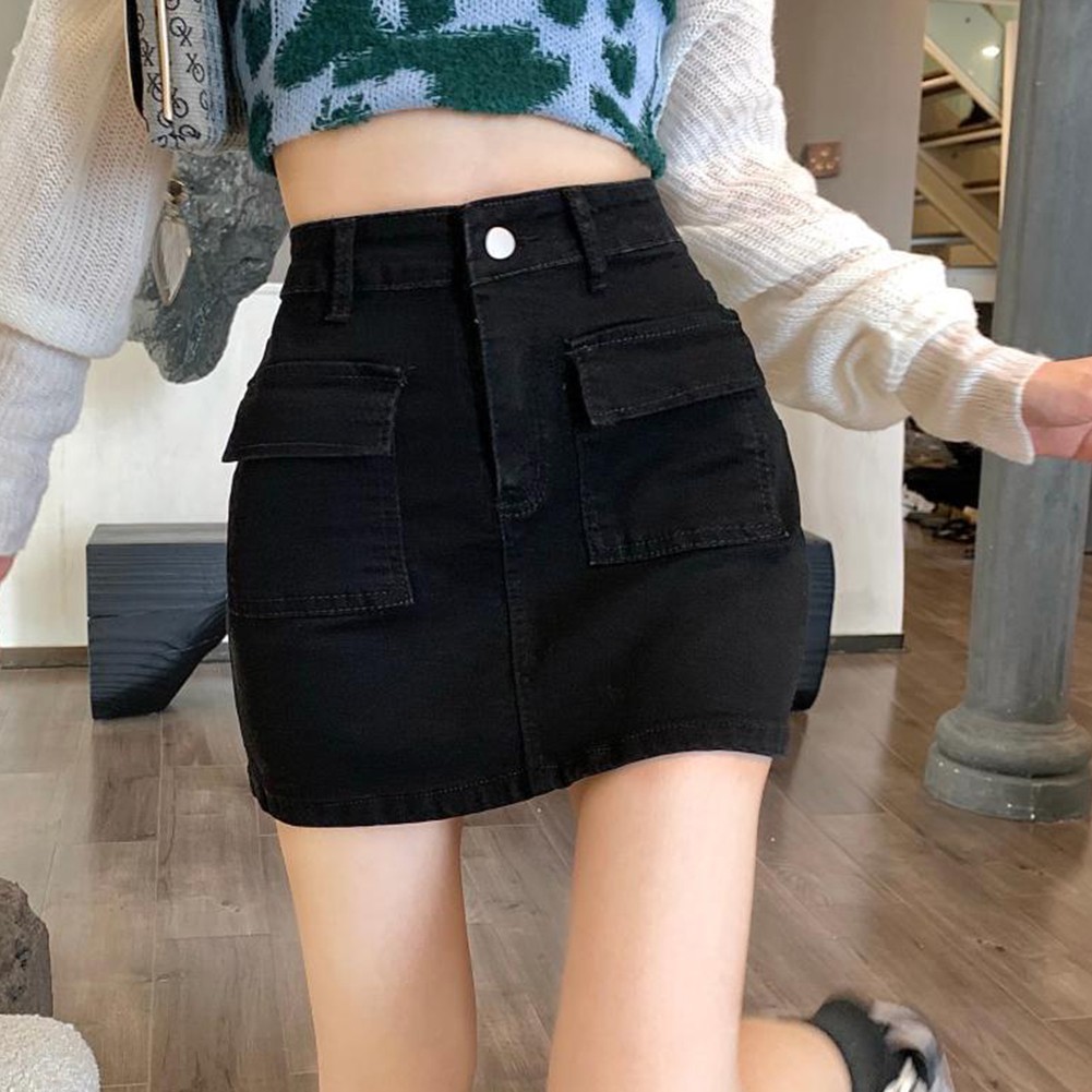 Stylish Slim Fit Hip Skirt for Women Casual and Short Skirt for Any Season - Picture 14 of 28