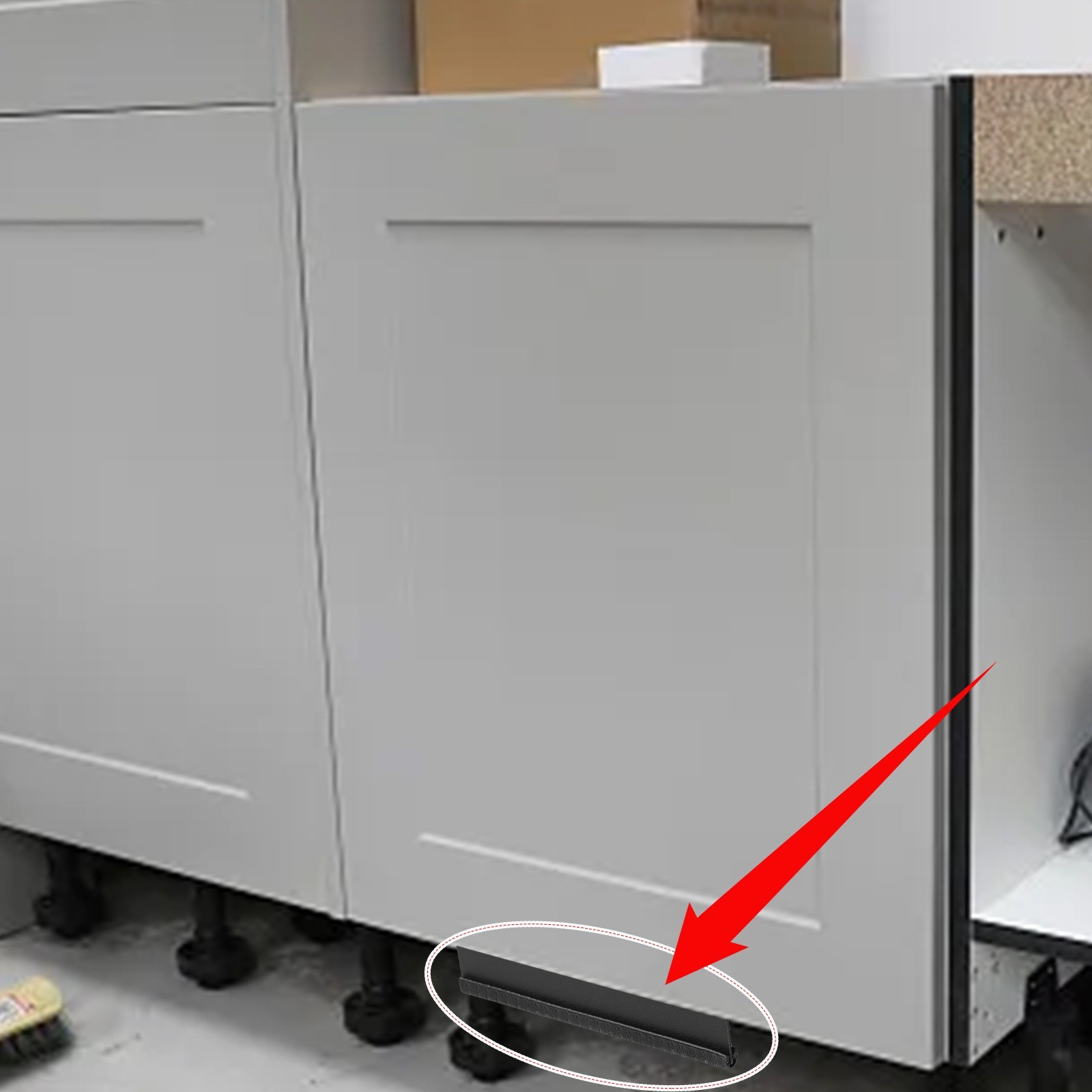 Ouvre-porte sans contact peu encombrant pour cuisine pour poubelles et tiroirs - Picture 18 of 36