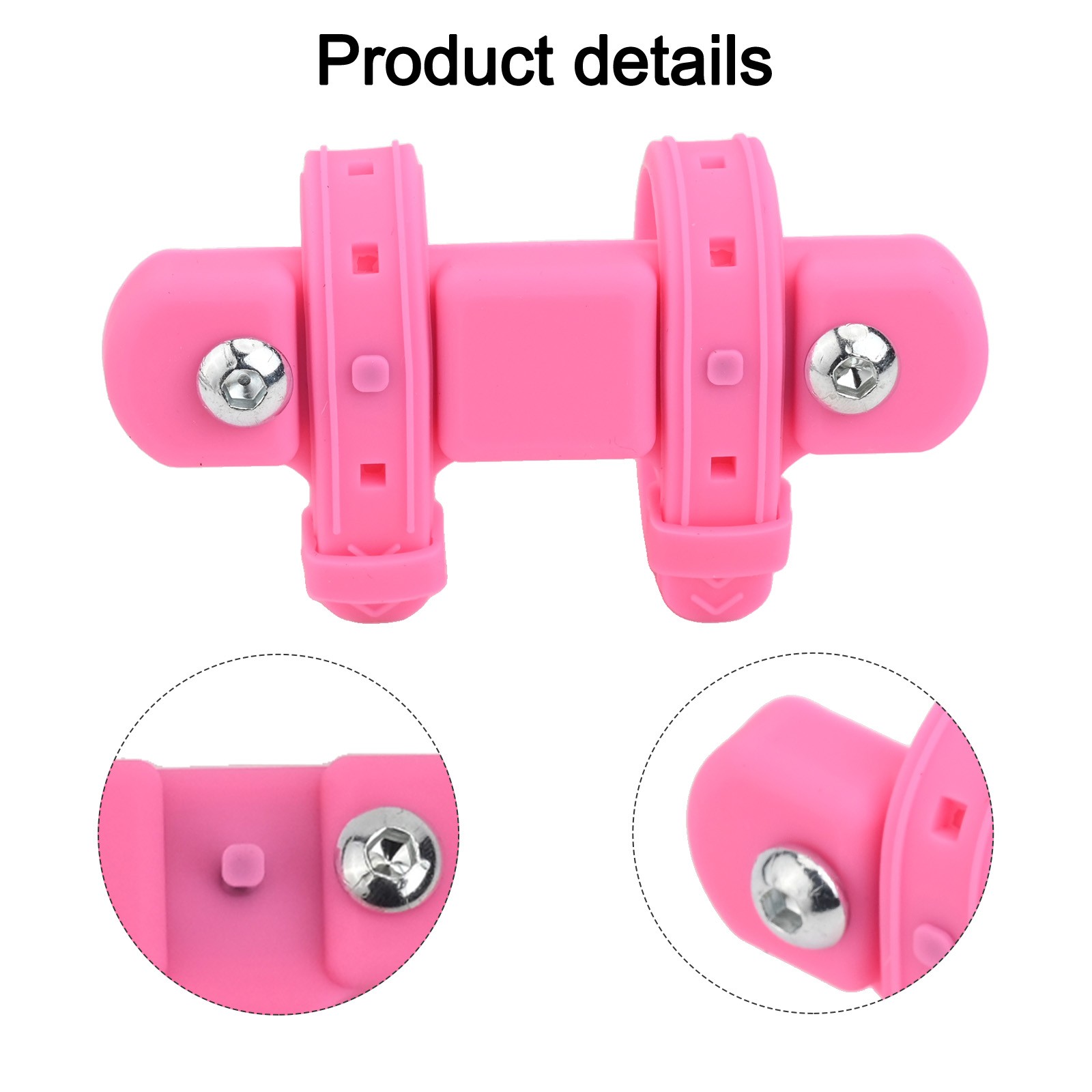 Bicycle Mounting Base for Bottles Featuring Flexible Installation Options