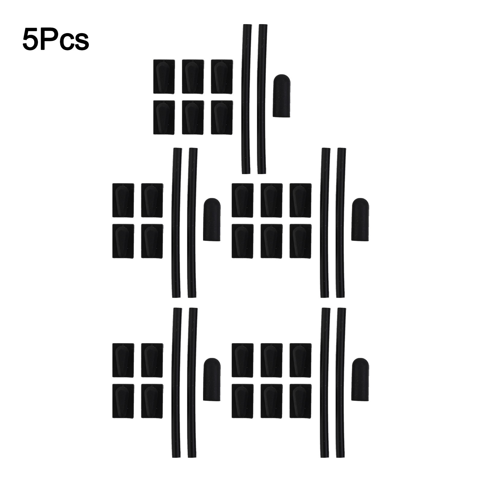 Lot de 5 supports silicone compatibles officiel vélo solutions antidérapantes disponibl