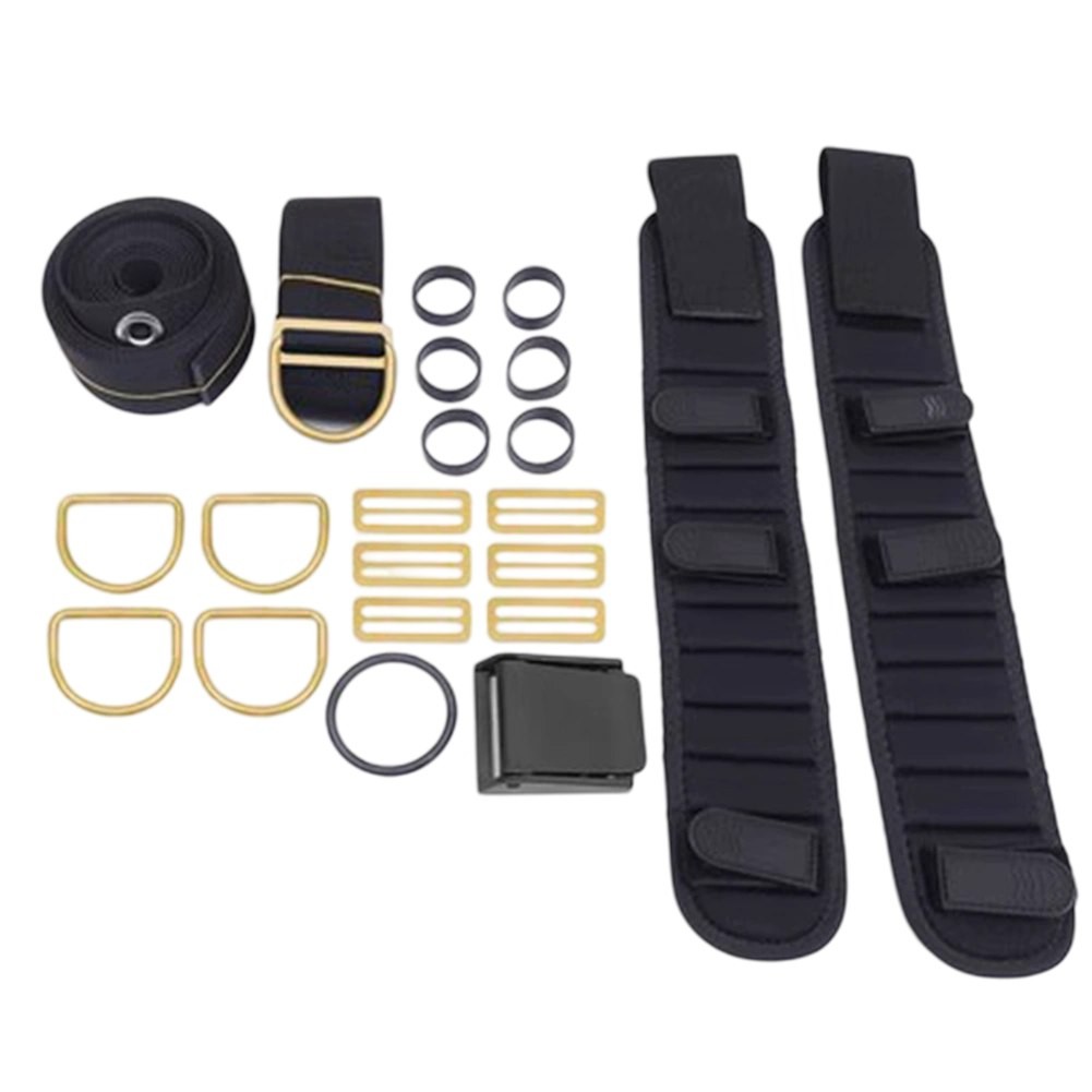 Set Imbracatura Regolabile per Immersioni Subacquee Backplate con Comoda Tracoll - Foto 24 di 24
