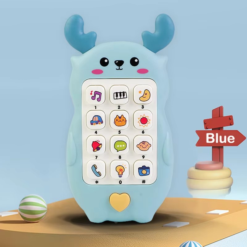 Jouet téléphone musical inspirant développement précoce bébé avec dentitio - Photo 16 sur 19