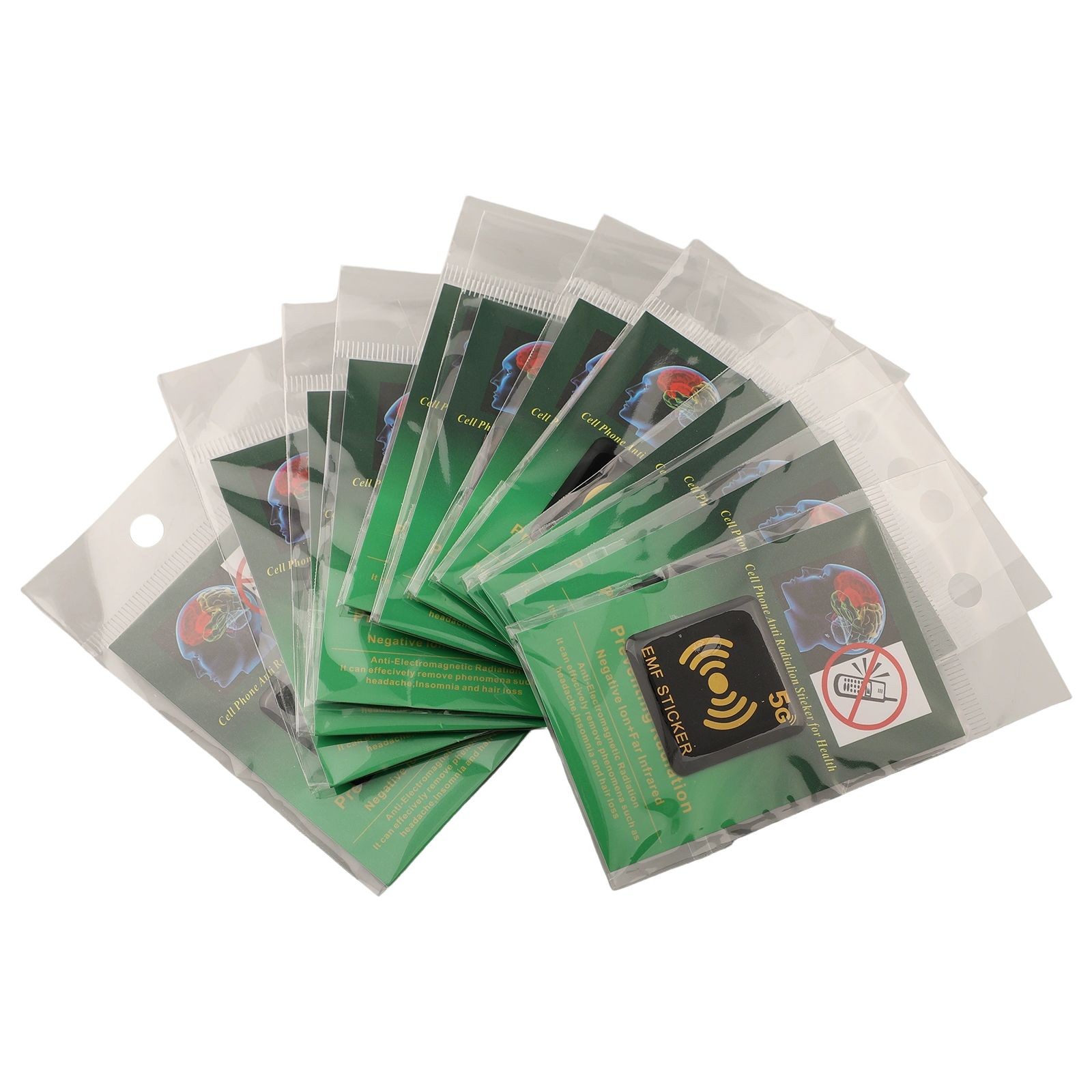 12 Anti Strahlung Aufkleber für Handys EMF Schutz und Neutralisation - Zdjęcie 15 z 30