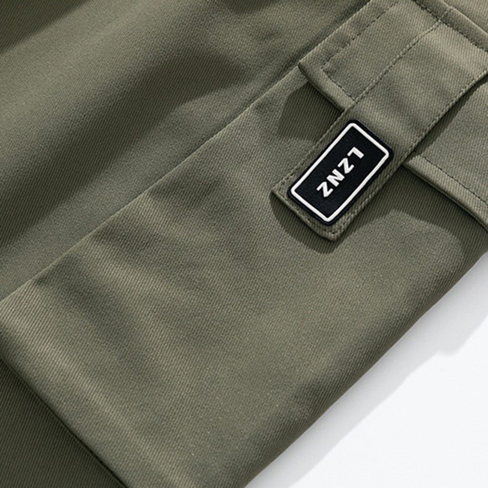 Functional Men's Casual Cargo Pants with Roomy Pockets and Flexibility - Picture 26 of 72