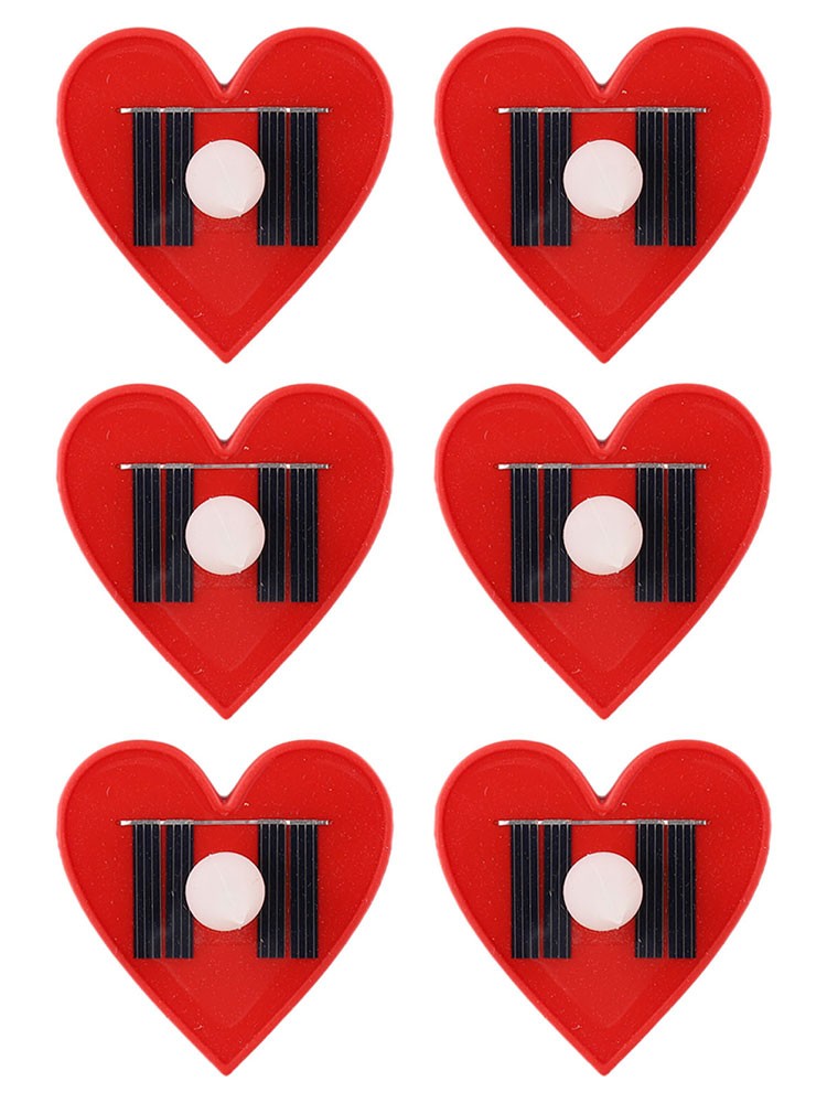 Lumi��res de mode Jardin Solaires Imperm��ables avec Amour Design 6pcs Solution D��co