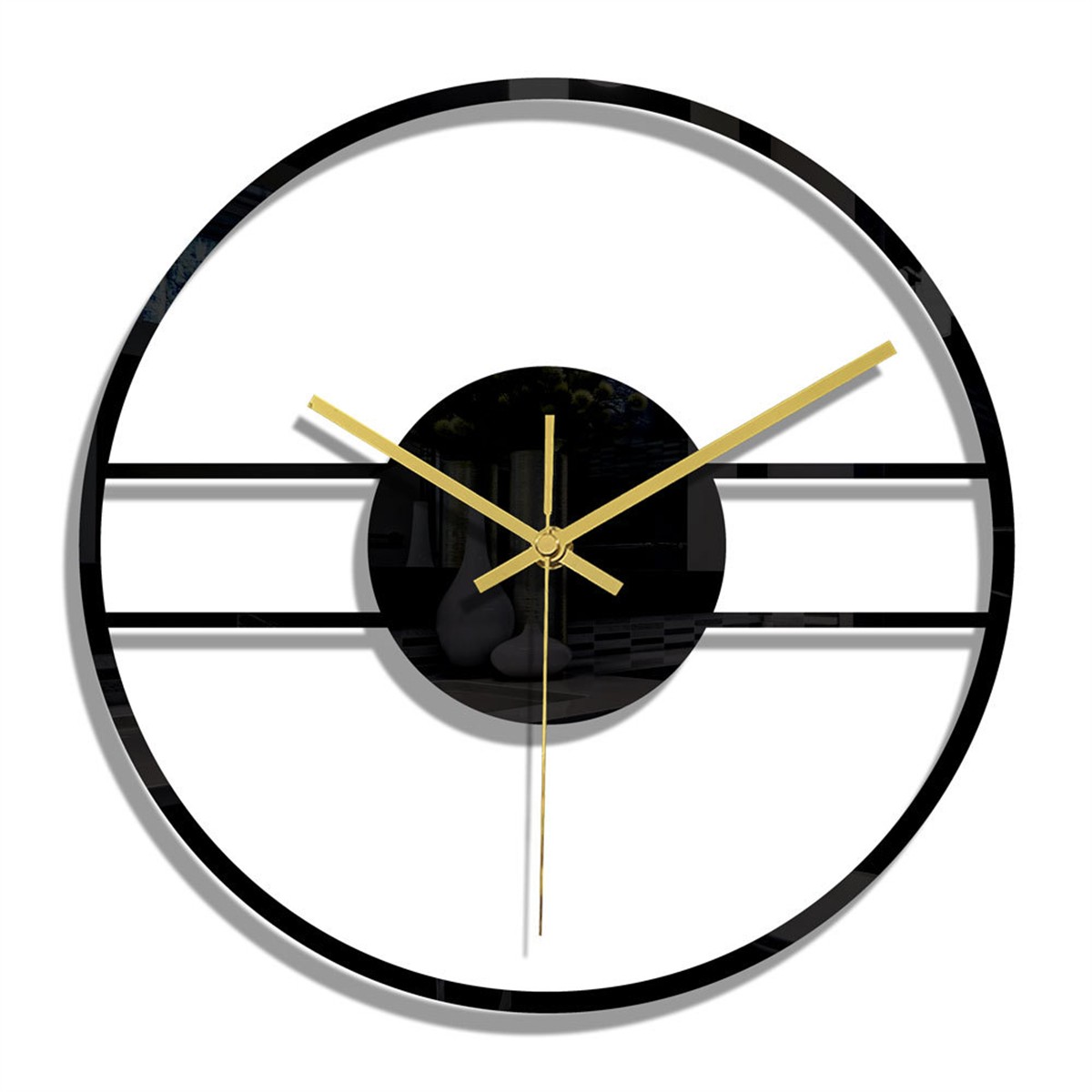 Functional and Stylish 12 Inch Acrylic Round Wall Clock For Your Space