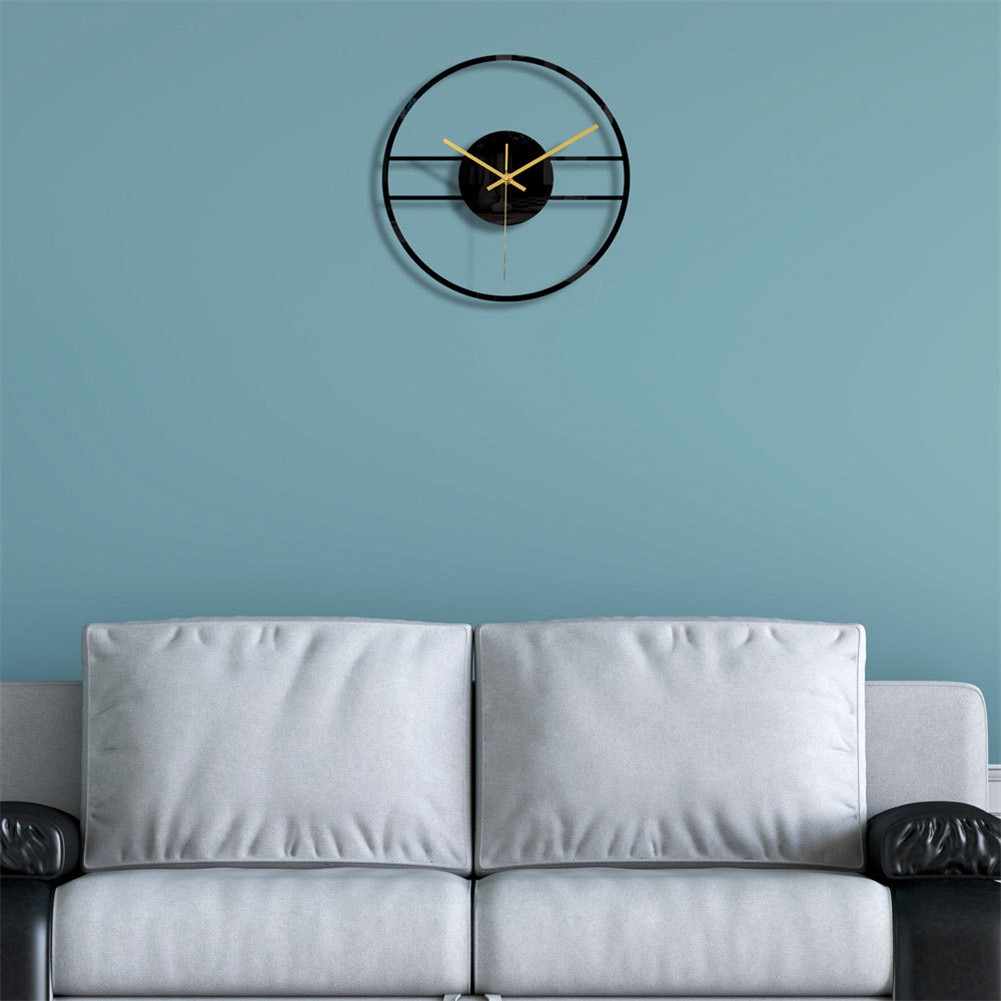 Functional and Stylish 12 Inch Acrylic Round Wall Clock For Your Space