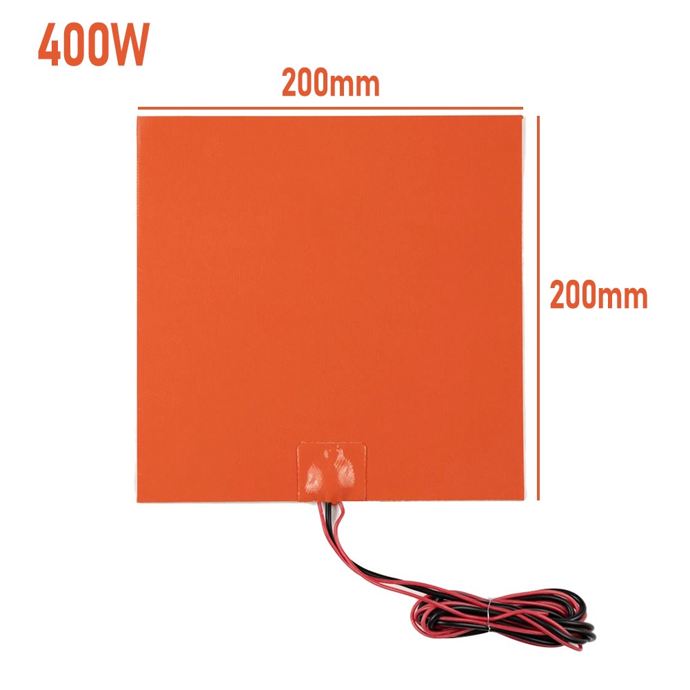 200mm x 200mm Waterproof Silicone Heating Pad for Reliable Performance
