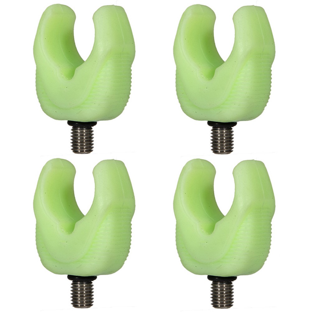 Fishing Essentials 4 Pcs U Shaped Rod Rests Made from Silicone Material