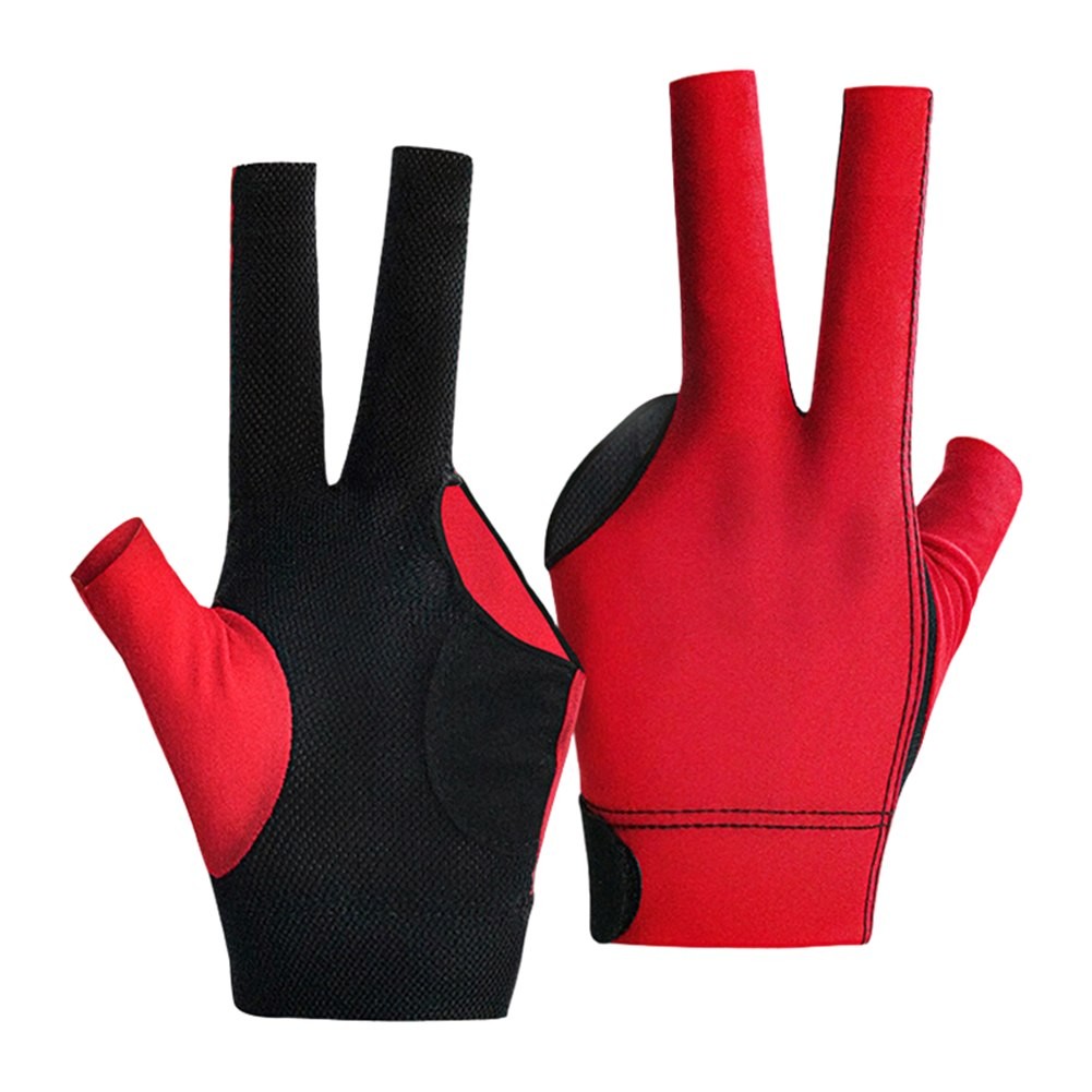 Pour Gants de billard gauche 3 doigts maille respirante pour joueurs de billard vendu