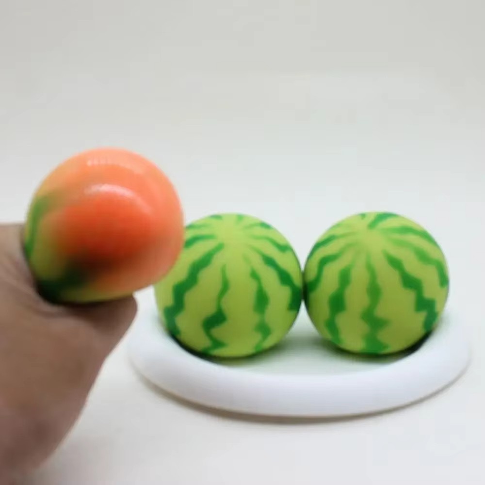 Wassermelone Farbwechsel Stressabbau Ball für sensorisches Spiel und Entspannun - Bild 13 von 13