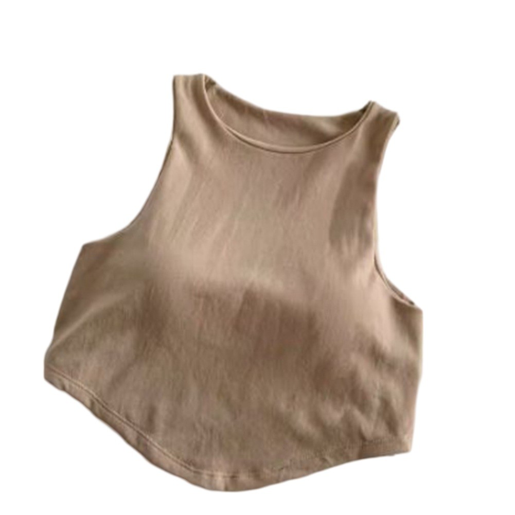 Cotton Basic Sling Top with Irregular Hem A Wardrobe Essential for Women - Picture 15 of 17