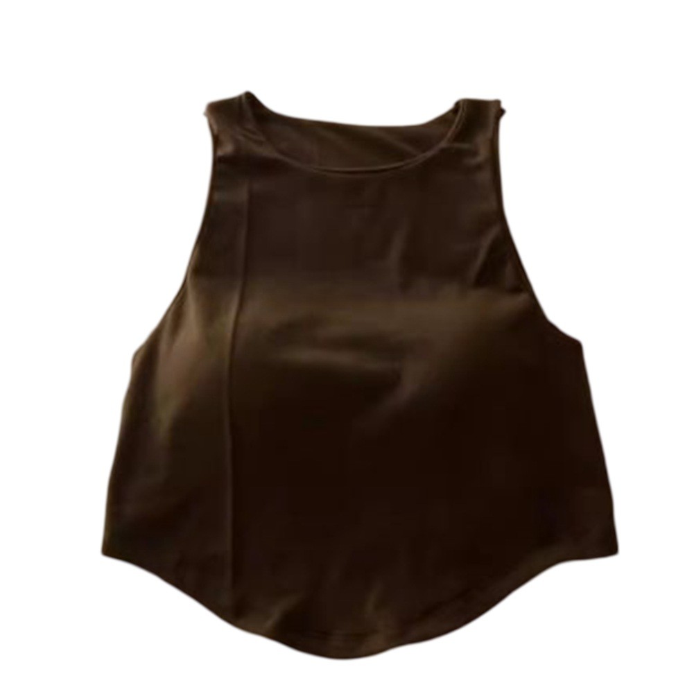 Cotton Basic Sling Top with Irregular Hem A Wardrobe Essential for Women - Picture 17 of 17