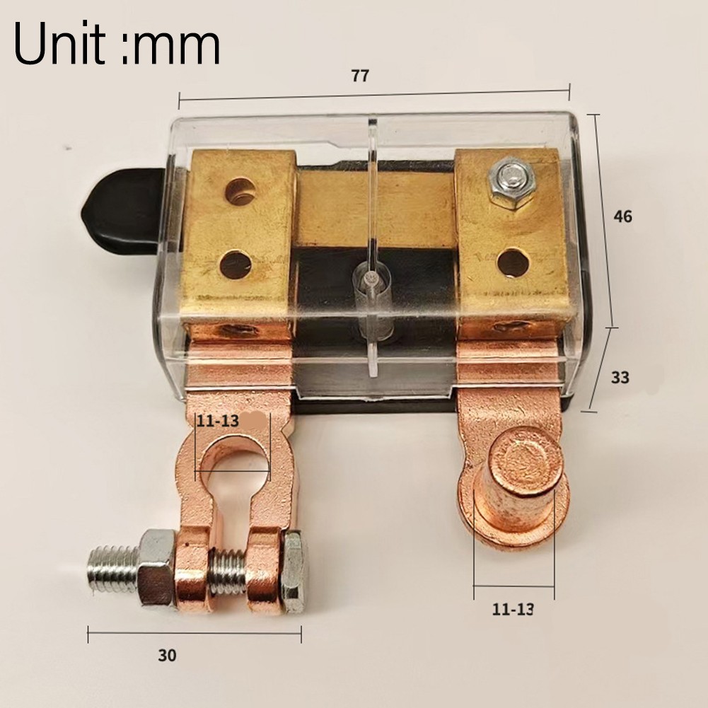Simplified Vehicle Maintenance Efficient Alloy Battery Disconnect Switch