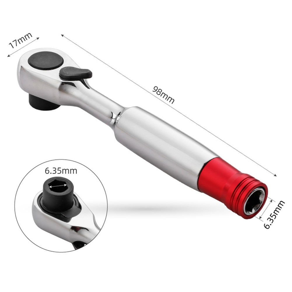 Ergonomic 14 Inch Ratchet Wrench Tool with Non Slip Grip for Professionals