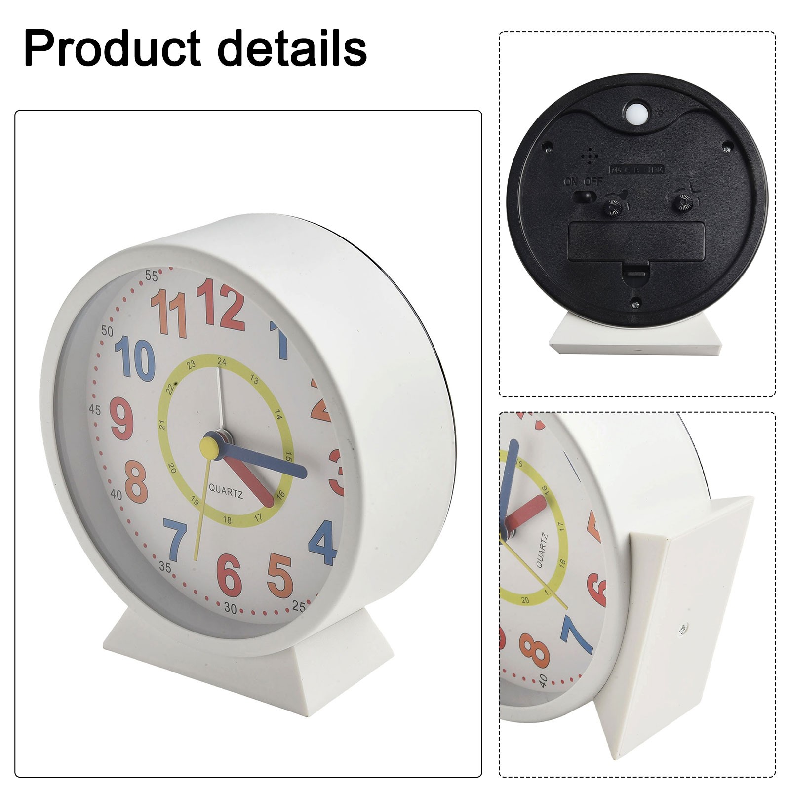 Spazio Studio o Sonno Bambini Imparare Orologio Imparare Comprensibile - Foto 21 di 30